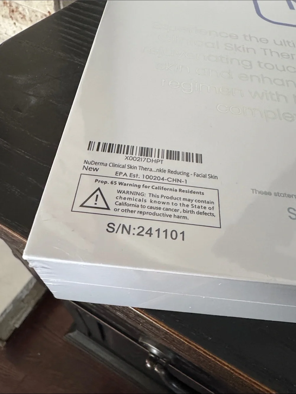 NIB NuDerma Clinical Skin Therapy Kit — NEVER Opened Sealed - Picture 6 of 6